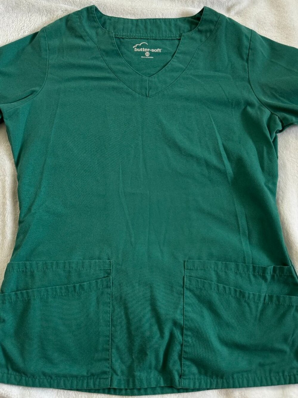 Green Scrub Top Butter Soft